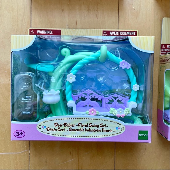 Calico Critters Accessories Dioramas Set of 5 - Picture 2 of 5